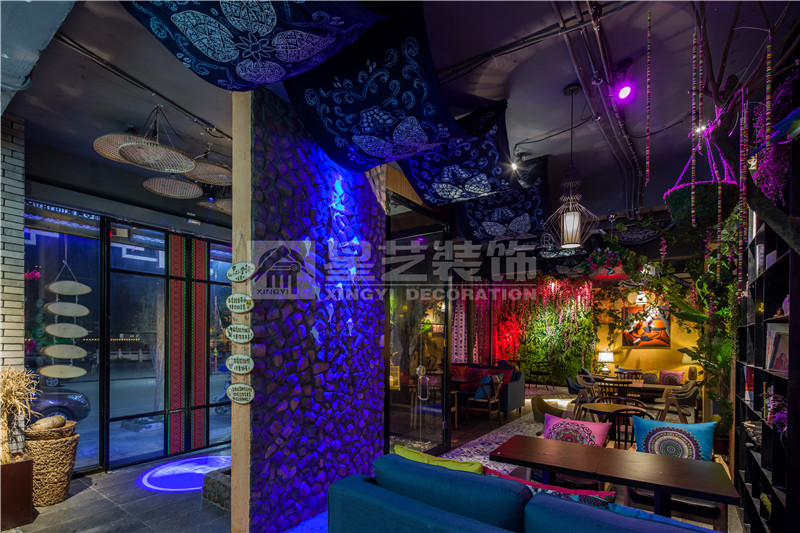 大化“因為所以”咖啡生活館200平整體裝修設(shè)計實景圖