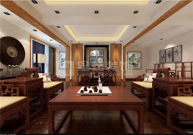 廣西某公司辦公室760平總經理辦公室裝修設計效果圖