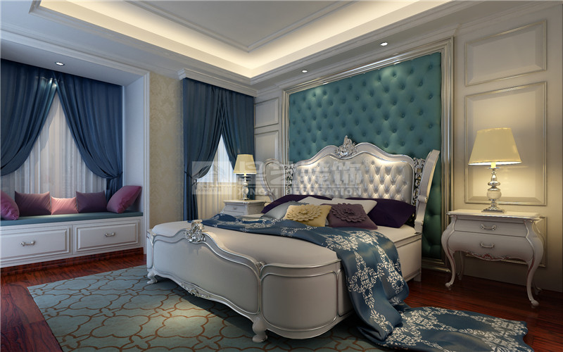 領世郡一號178平臥室裝修效果圖