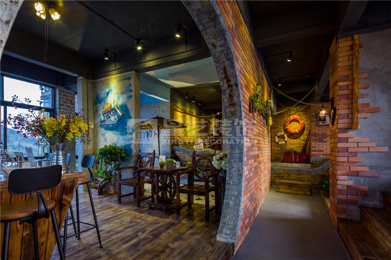 漢軍五象一號(hào)空中體驗(yàn)館160平船艙區(qū)裝修設(shè)計(jì)實(shí)景圖