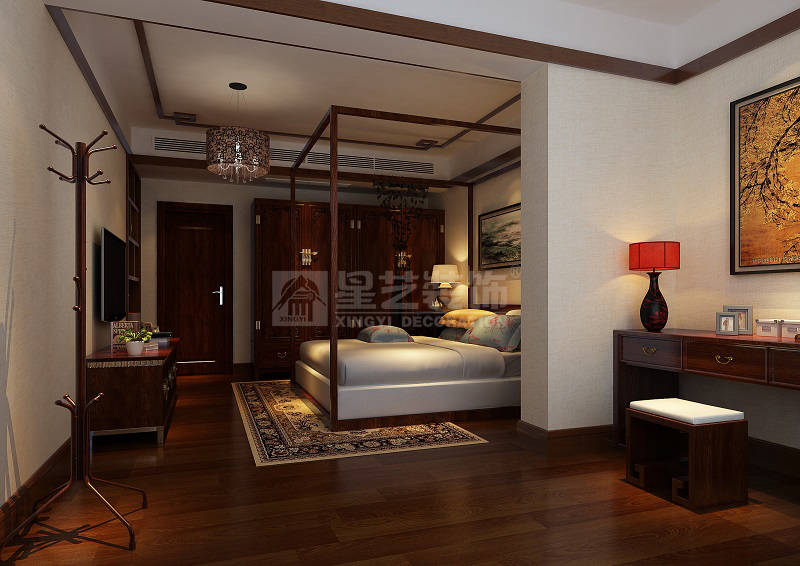 南寧星藝裝飾復式樓老人房裝修