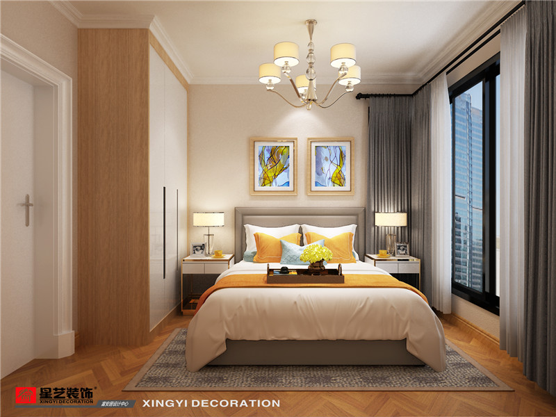 榮和千千樹(shù)133平臥室裝修效果圖
