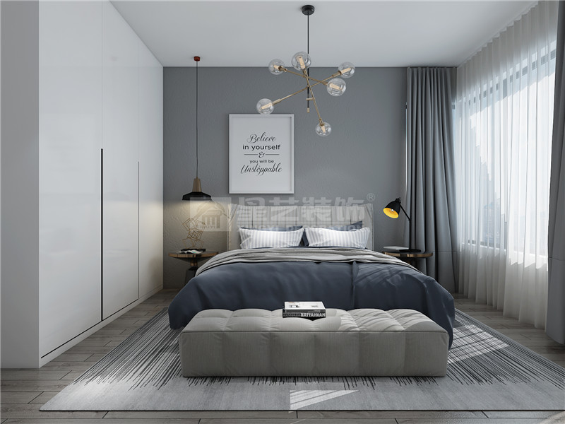 榮和千千樹(shù)96平臥室裝修效果圖