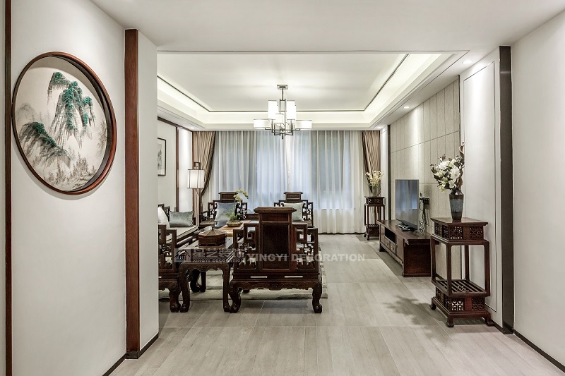 南寧星藝裝飾新中式設計案例