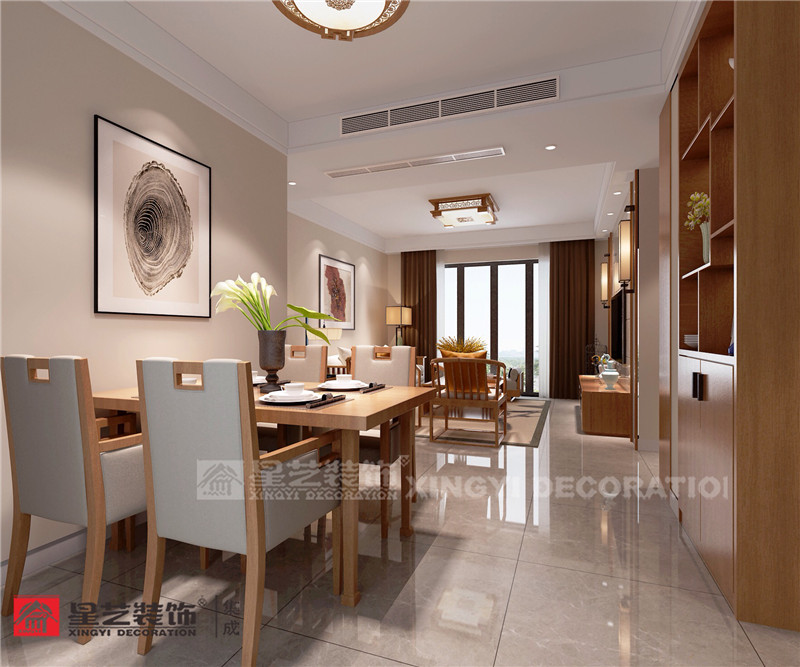 萬達(dá)茂120平餐廳裝修效果圖