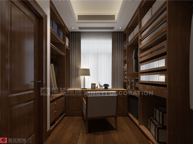 江灣山語(yǔ)城230平衣帽間裝修效果圖