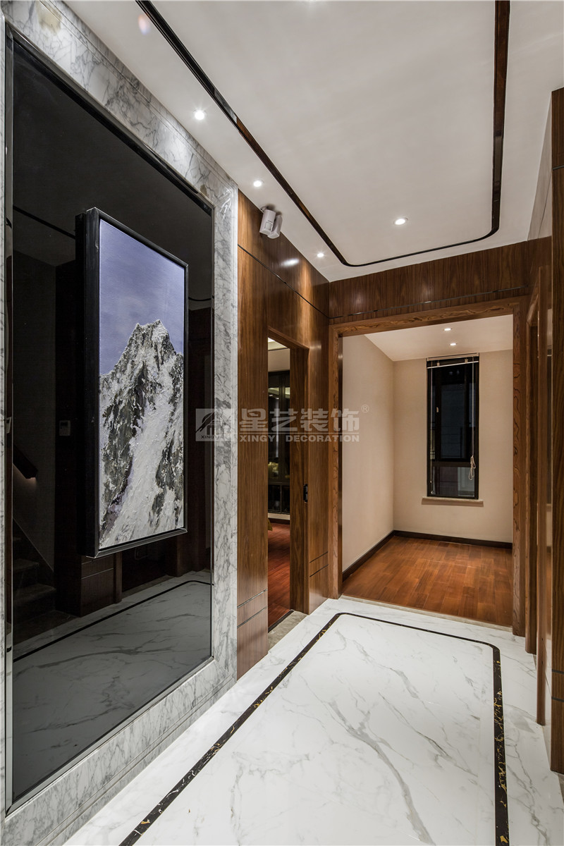 合景天俊229平過道裝修實(shí)景圖