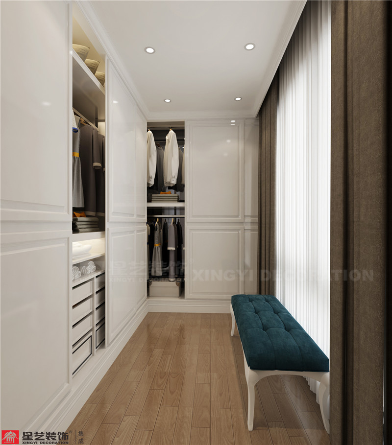 霖峰壹號(hào)180平衣帽間裝修效果圖