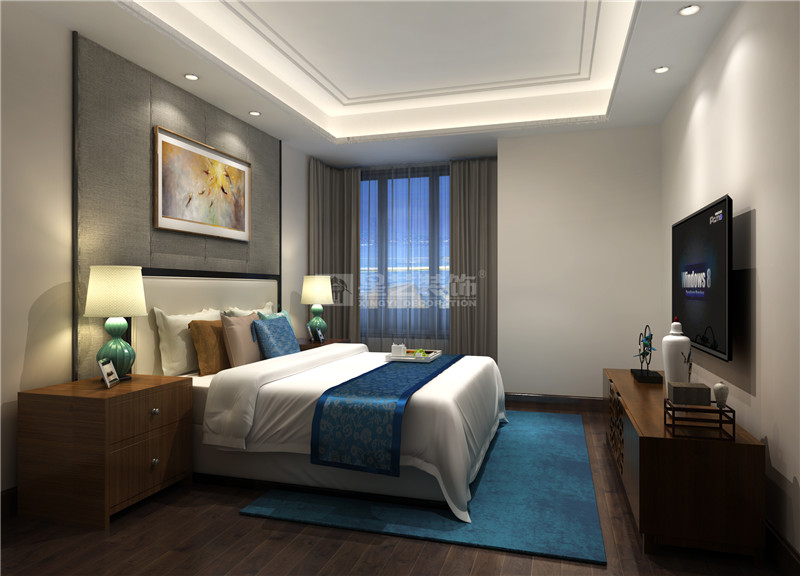 萬達茂140平臥室裝修效果圖