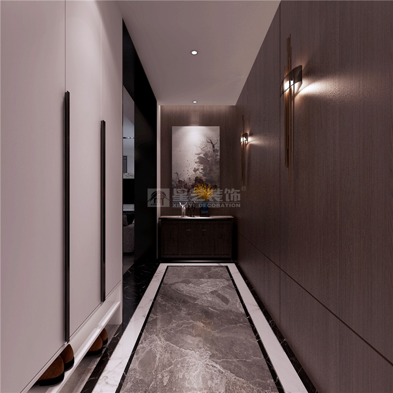 美泉1612  175平入戶玄關(guān)裝修效果圖