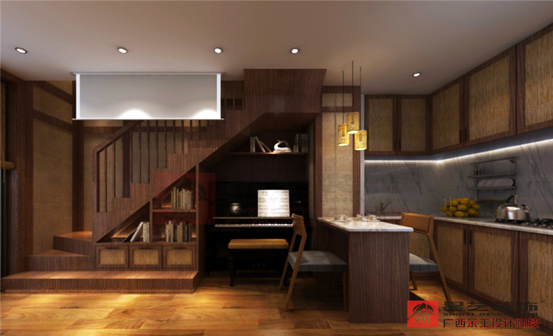 天譽(yù)城60平客餐廳裝修效果圖