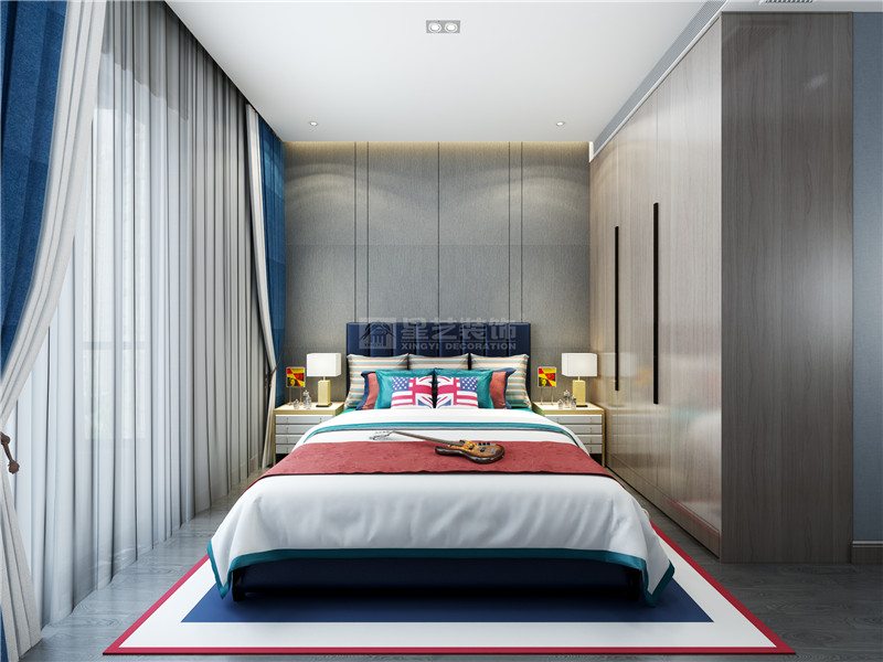 萬(wàn)達(dá)茂 144平兒童房裝修效果圖