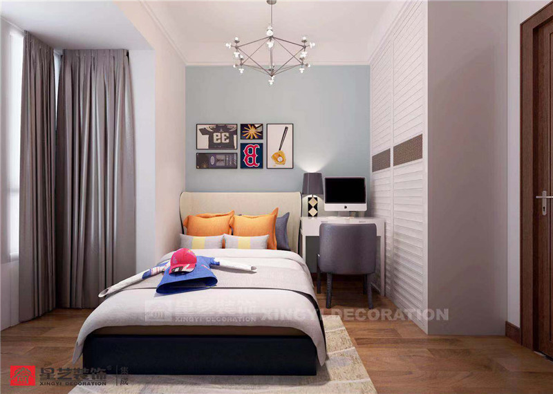 萬達(dá)茂154平兒童房裝修效果圖