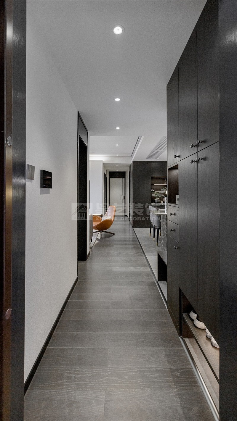 嘉和城120平玄關裝修實景圖