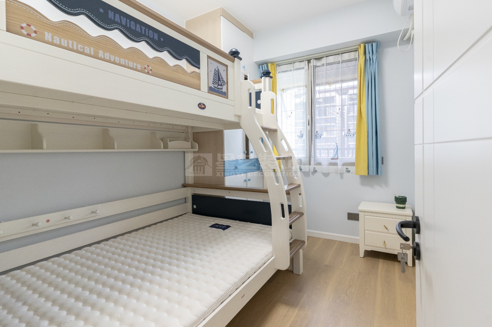 廣源大都會90平兒童房裝修實景圖