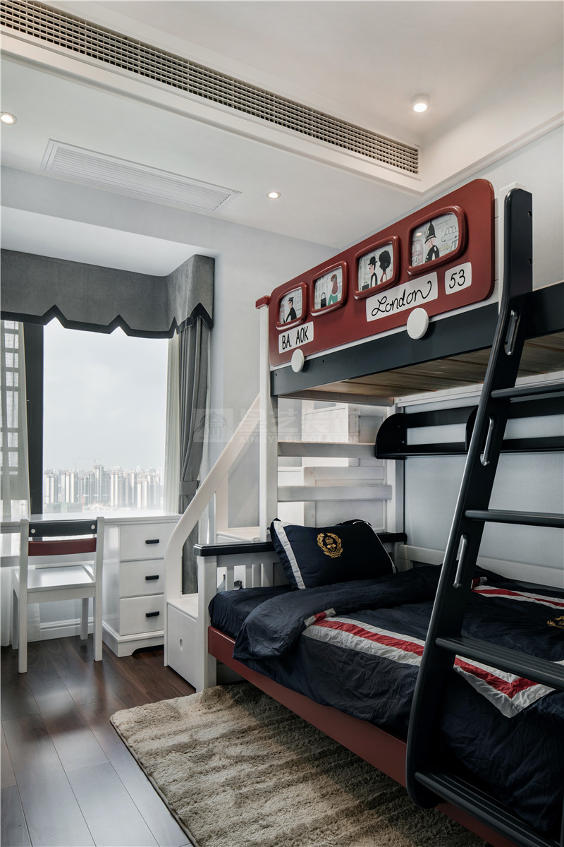 萬達(dá)茂140平兒童房裝修實(shí)景圖