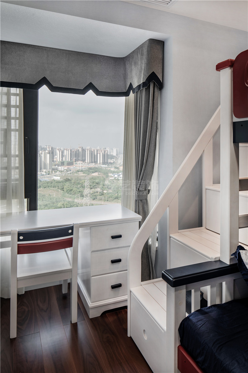 萬達(dá)茂140平兒童房裝修實(shí)景圖