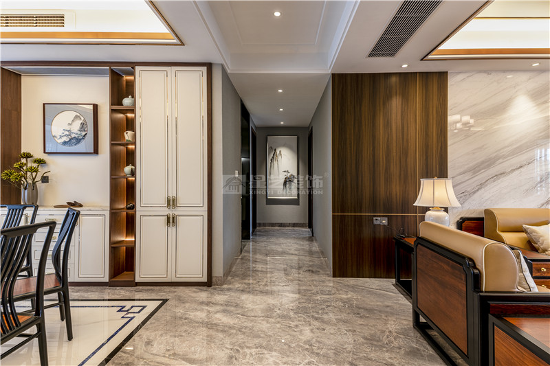 青山府 200平過(guò)道裝修實(shí)景圖