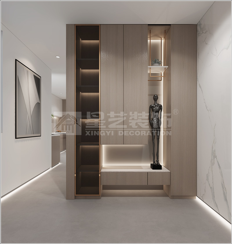 嘉和城 溫莎小鎮(zhèn)52平入戶(hù)裝修效果圖