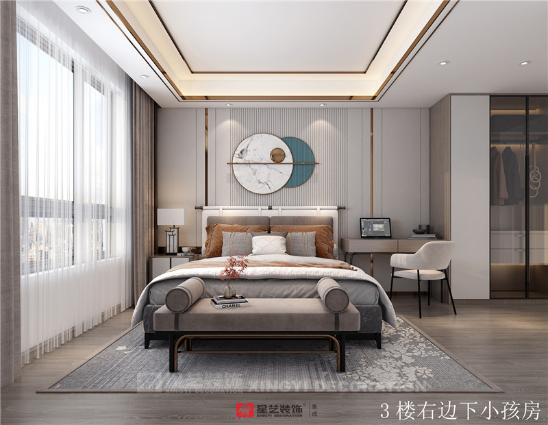 香語(yǔ)郡590平別墅小孩房裝修效果圖