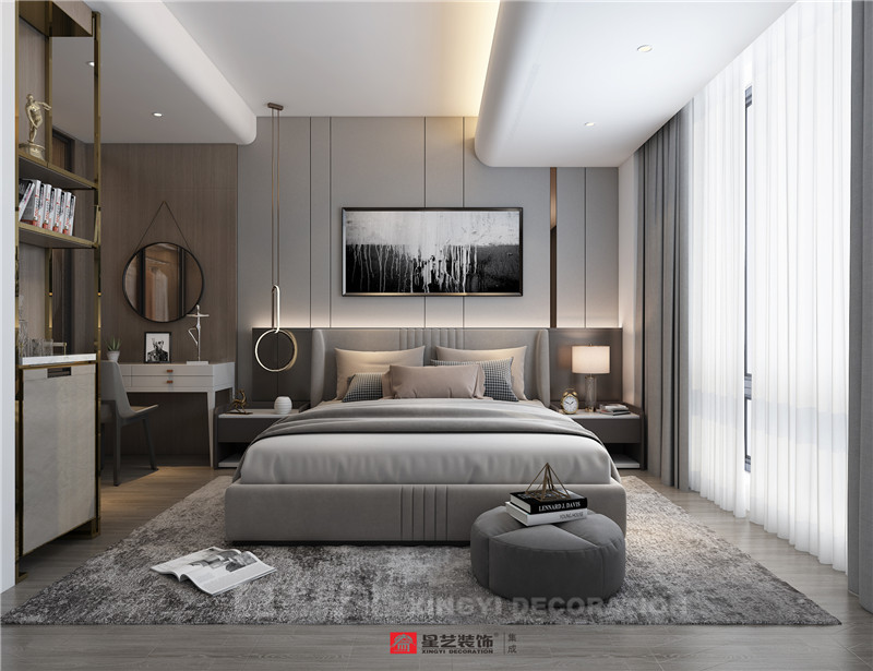 香語(yǔ)郡590平別墅臥室裝修效果圖