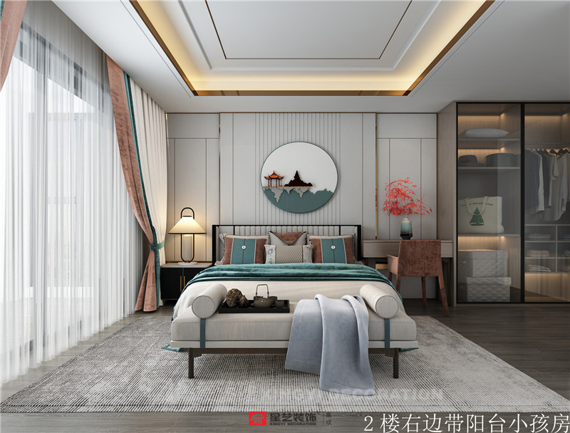 香語(yǔ)郡590平別墅小孩房裝修效果圖