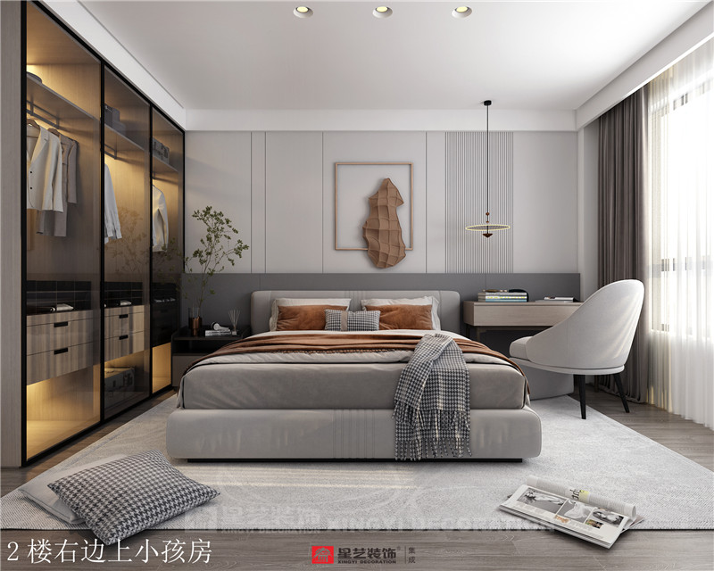 香語(yǔ)郡590平別墅小孩房裝修效果圖