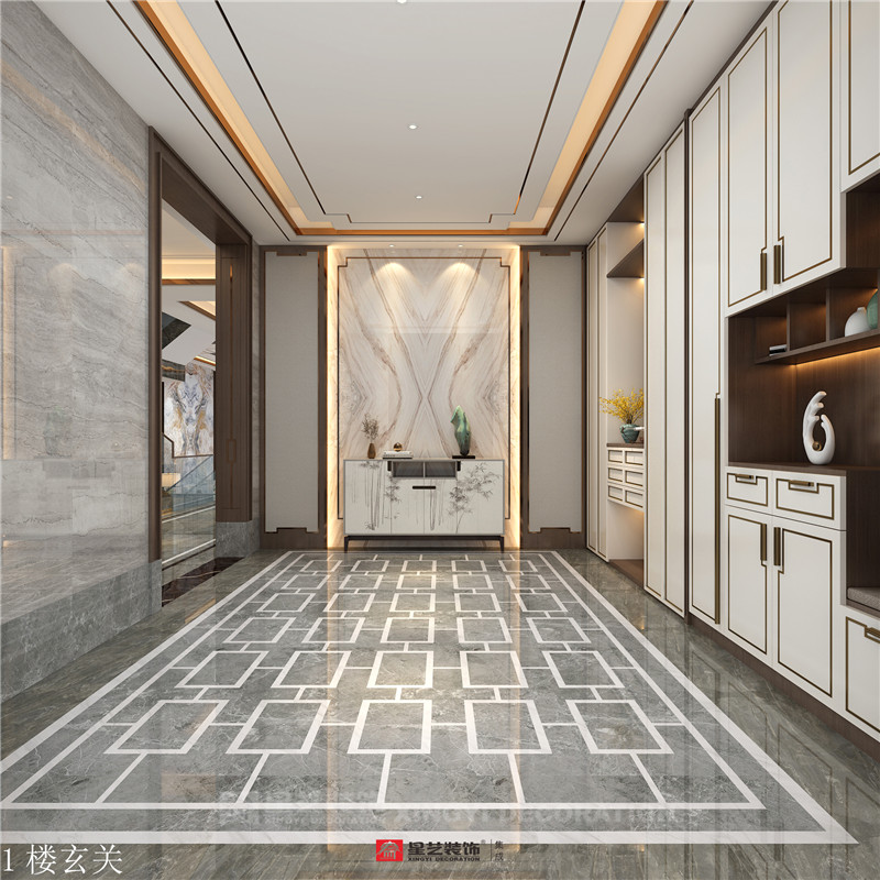 香語(yǔ)郡590平別墅玄關(guān)裝修效果圖