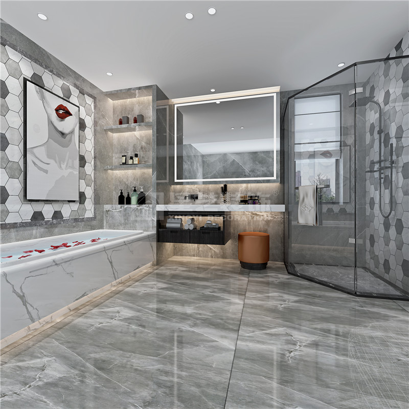 萬(wàn)科時(shí)代廣場(chǎng)187平衛(wèi)生間裝修效果圖