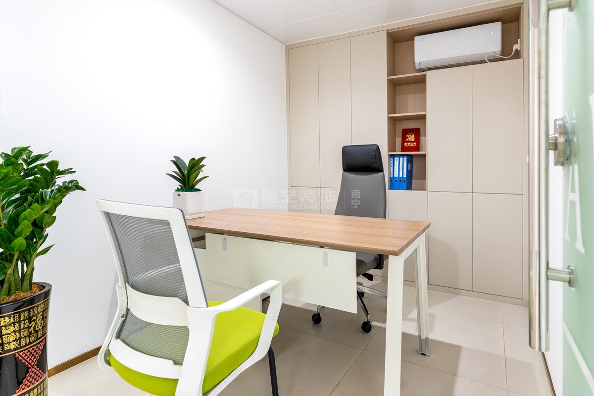雙賀律所194平現(xiàn)代風(fēng)格辦公室裝修實(shí)景