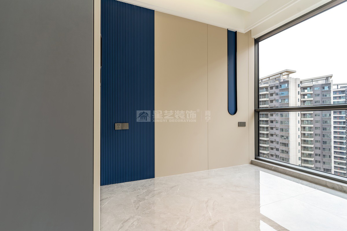 建發(fā)央璽129平現(xiàn)代奶油風(fēng)兒童房裝修實(shí)景