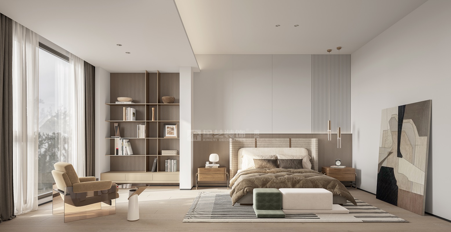 金源墅400平現(xiàn)代風格兒童房裝修效果圖