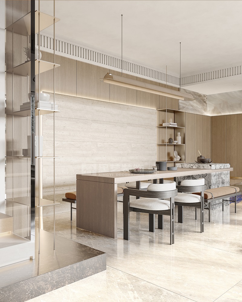 金源墅400平現(xiàn)代風格水吧裝修效果圖