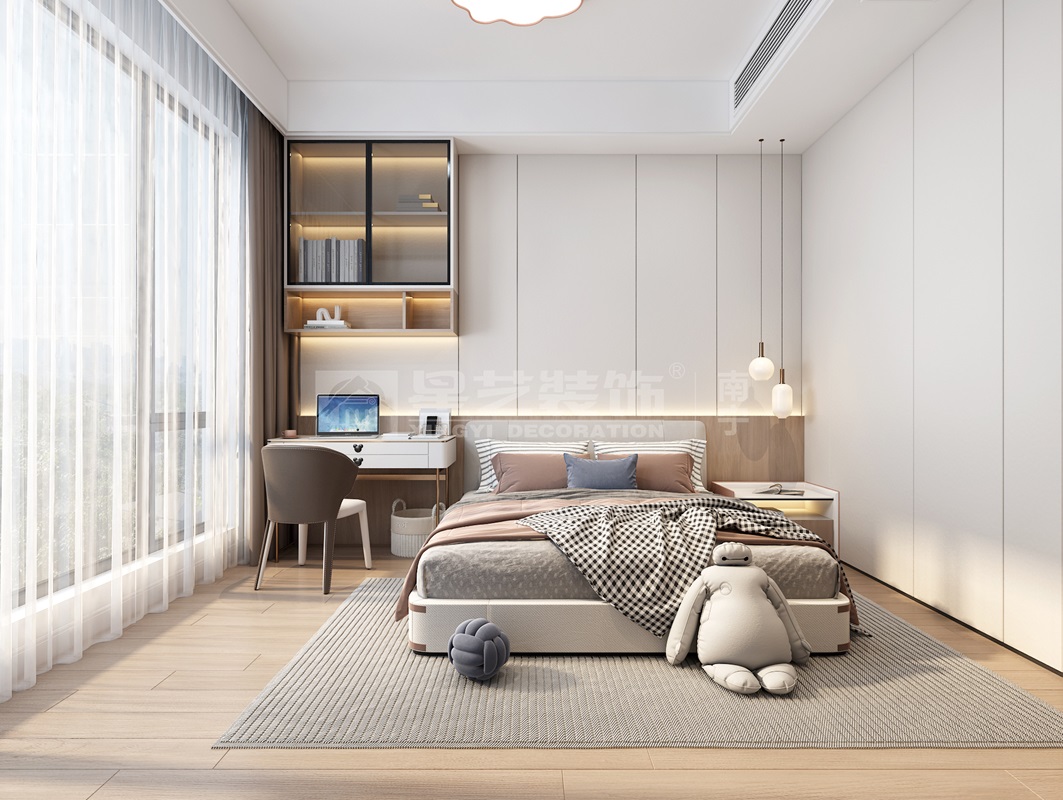 建發(fā)印月350平現(xiàn)代風(fēng)格臥室裝修效果圖