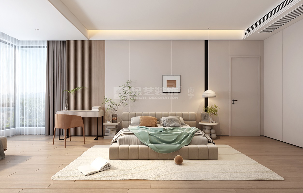 建發(fā)印月350平現(xiàn)代風(fēng)格臥室裝修效果圖