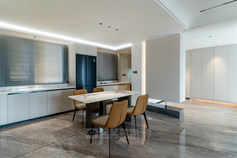 維也納森林126平餐廳裝修完工實景