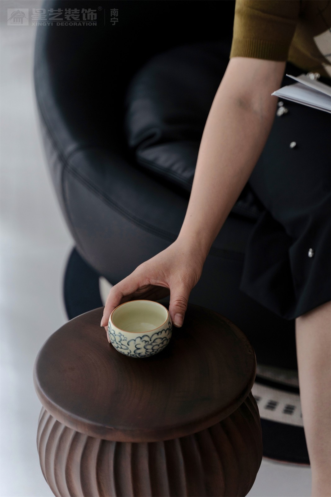 華潤(rùn)西園潤(rùn)府143平意式輕奢陽(yáng)臺(tái)裝修完工實(shí)景圖