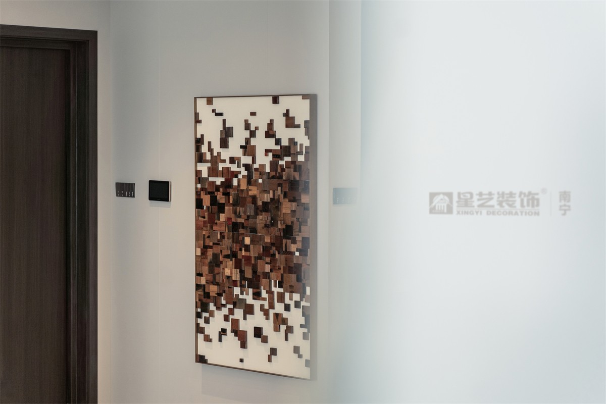 華潤(rùn)西園潤(rùn)府143平意式輕奢入戶裝修完工實(shí)景圖