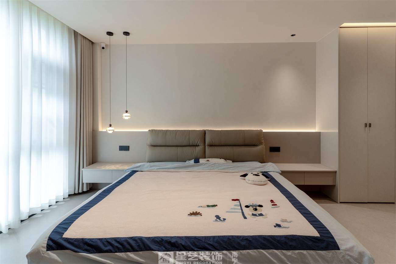 盛世江山300平中古風(fēng)臥室裝修完工實(shí)景圖